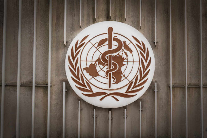 Geneva,,Switzerland,-,December,03,,2019:,World,Health,Organization,(who World Health Organization emblem featuring a globe and caduceus