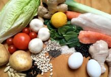 Your Favorite Summer Ingredient Just Got Linked To Cognitive Health Assorted fresh foods including vegetables, grains, eggs, fish, and chicken