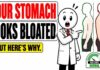How to get rid of BELLY FAT and Night Bloating Why Your Stomach Looks Bloated When It's Not Full of Gas