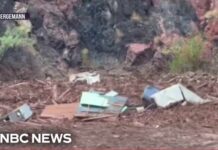 Flash-Flood Carnage in Grand Canyon More than a dozen people feared missing in Grand Canyon flash floods