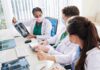Everyday Habit That Keeps Your Lungs Strong Doctors reviewing chest X-ray at a workstation