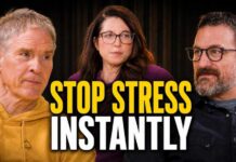 The Physiological Sigh: A Real-Time Stress Reset Hack The Fastest Way to Calm Your Body | Dr. Andrew Huberman