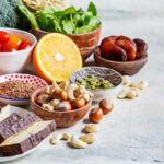 Plant-Based Trap: Frailty Risk SOARS Assorted plant-based foods on a counter